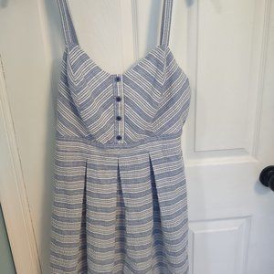 Summery seersucker dress